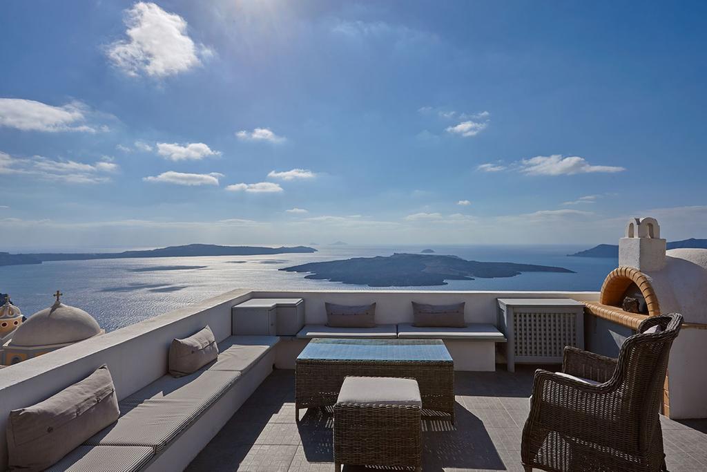 Villa Dakoronia Fira  Extérieur photo
